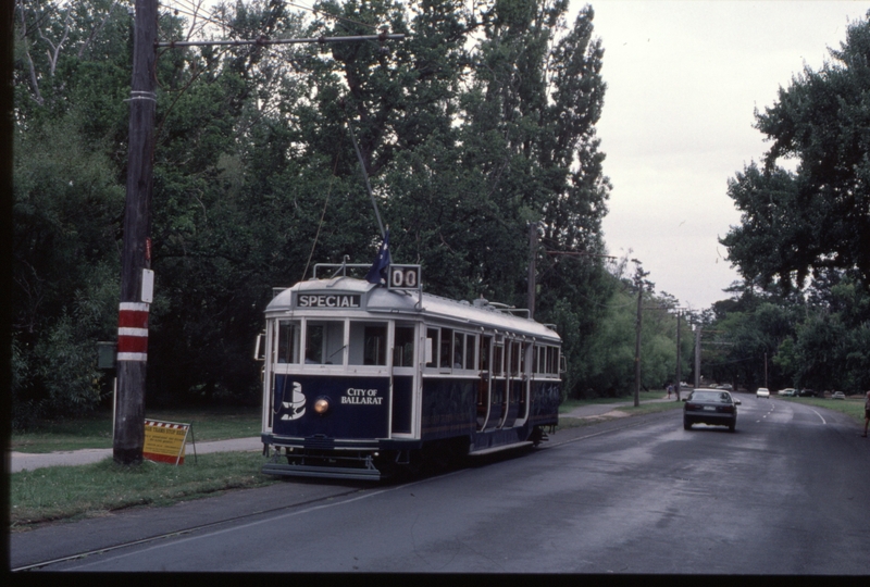 124499: Ballarat Tramway Museum St Aidans Drive Terminus RTA Special W4 671