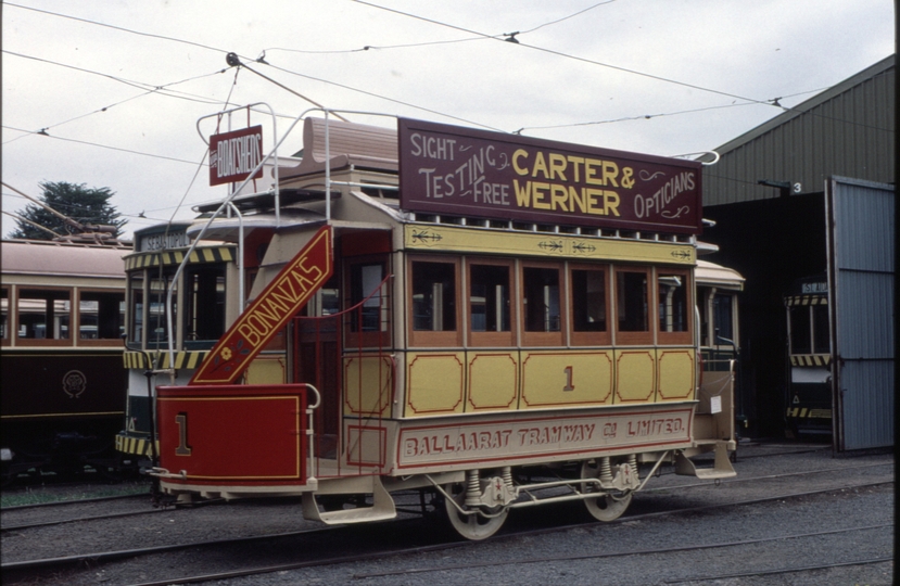 124506: Ballarat Tramway Museum Horse Car No 1