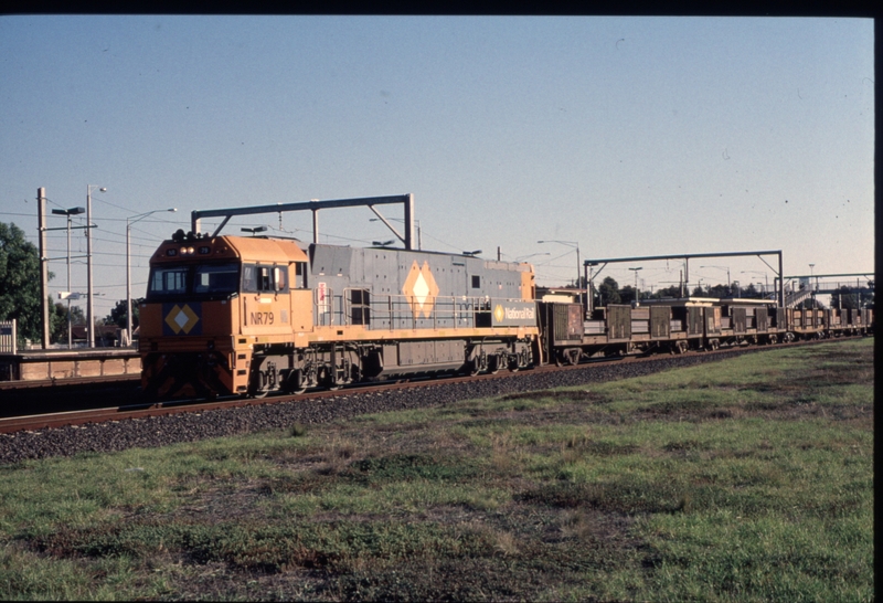 124856: Laverton NR 79 Up Steel train