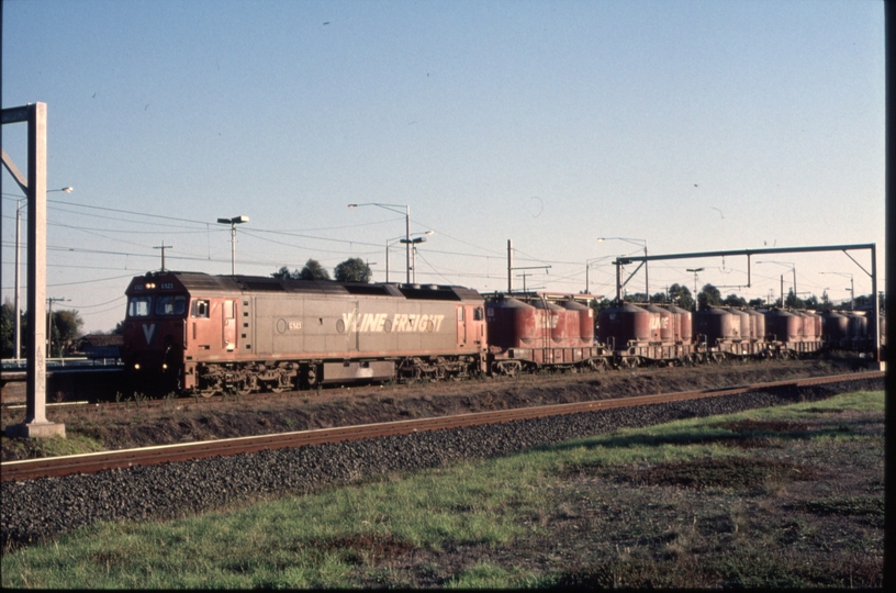 124858: Laverton G 523 Up Cement Train from Waurn Ponds