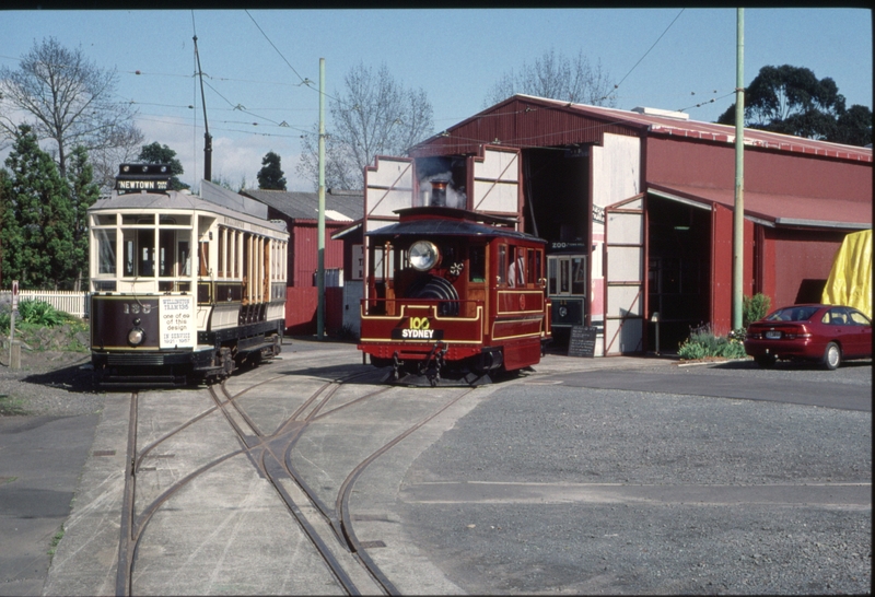 125363: Museum of Transport and Technology Wellingtom 135 and Sydney Steam Tram Motor 100
