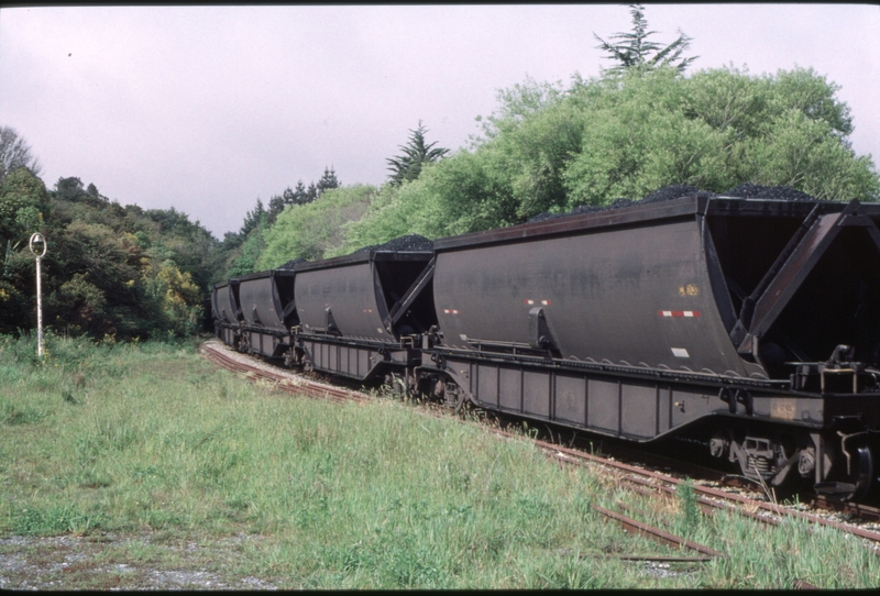 125922: Runanga former WAGR Wagons in consist of Coal Train from Rapahoe