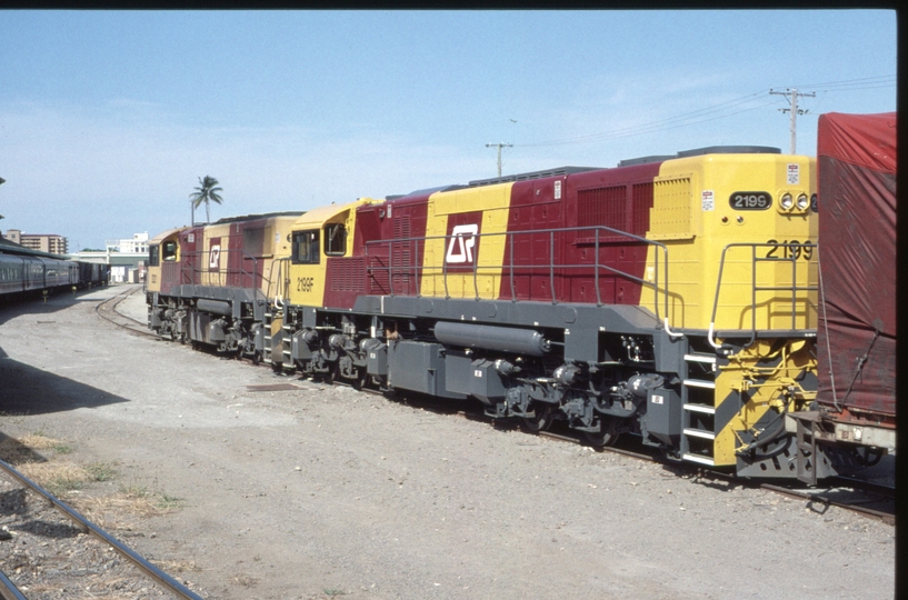 126666: Townsville Down Container Train 2321  2199 F