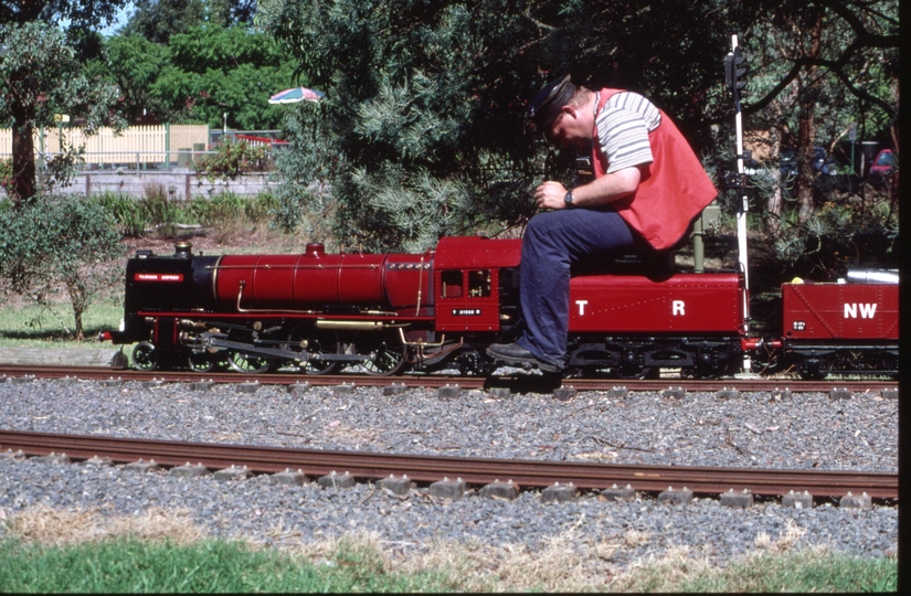 127306: Box Hill Miniature Railway Passenger Model of 'Tilebrook Siegfried' 4-6-2