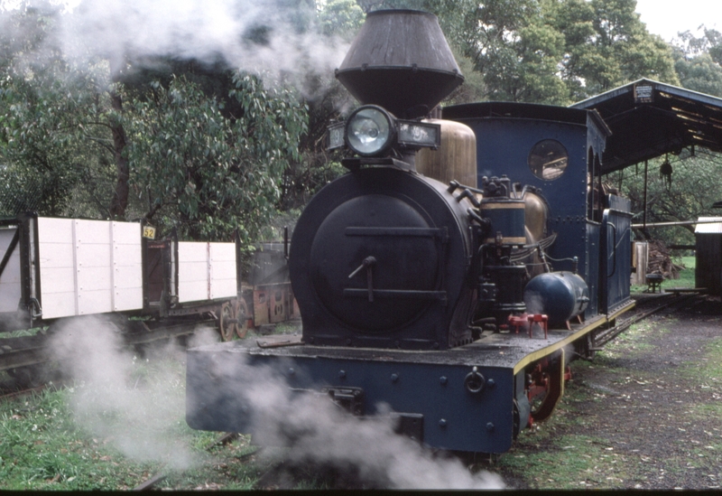 127798: Menzies Creek Puffing Billy Preservation Society Museum Hudswell Clarke 1863-1953 formerly Macknade No 9