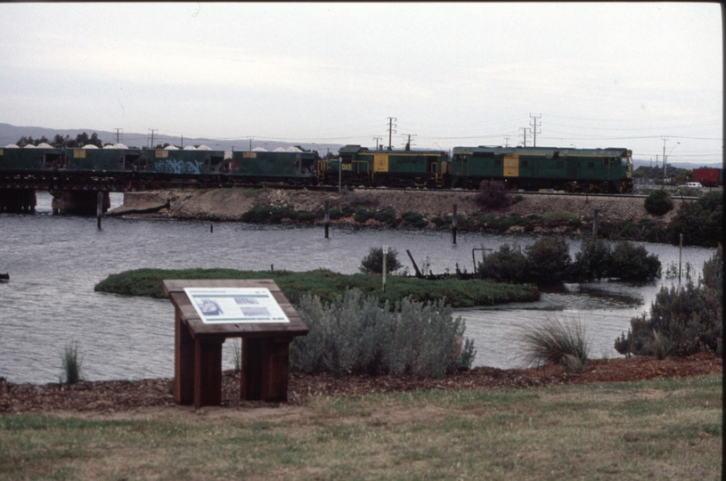 127880: Port River Bridge Loaded Rock Train 706 DA 5