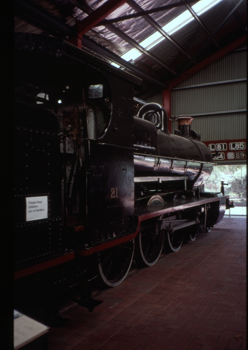 128100: National Railway Museum Silverton A 21
