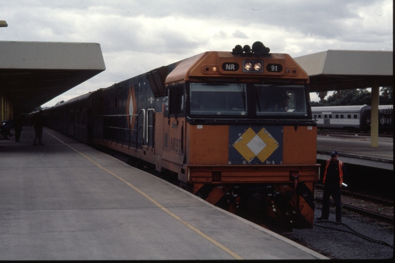 128155: Adelaide Rail Passenger Terminal Keswick 'Ghan' to Melbourne NR 91
