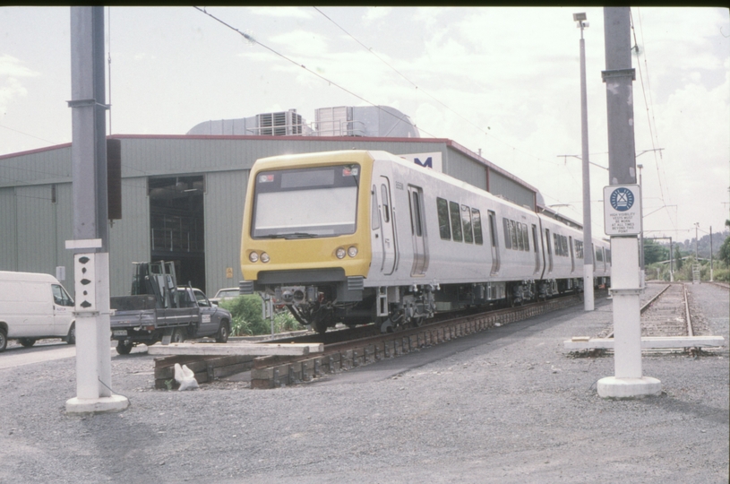 128181: Bayswater Depot X'Trapolis Train 855 M nearest