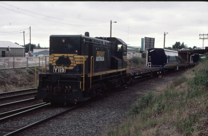 128189: Ballarat Up Workshops' Train Y 119