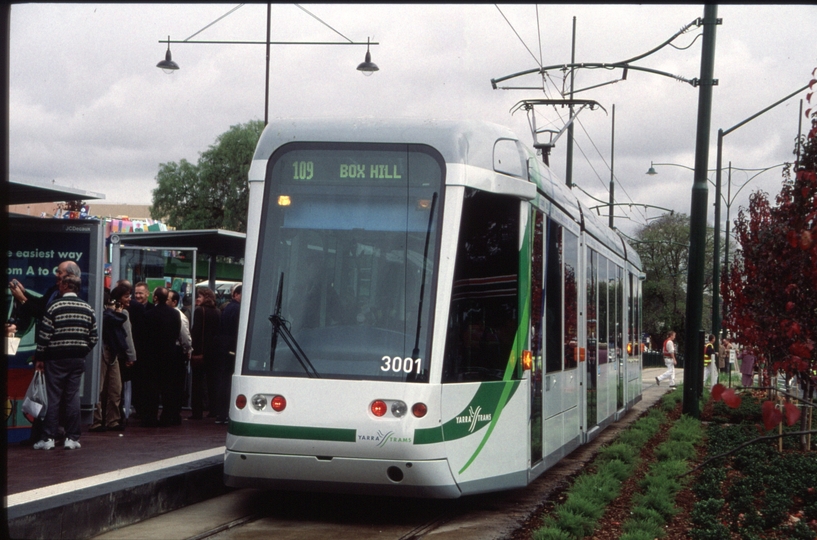 128544: Box Hill Terminus Official First Tram C 3001