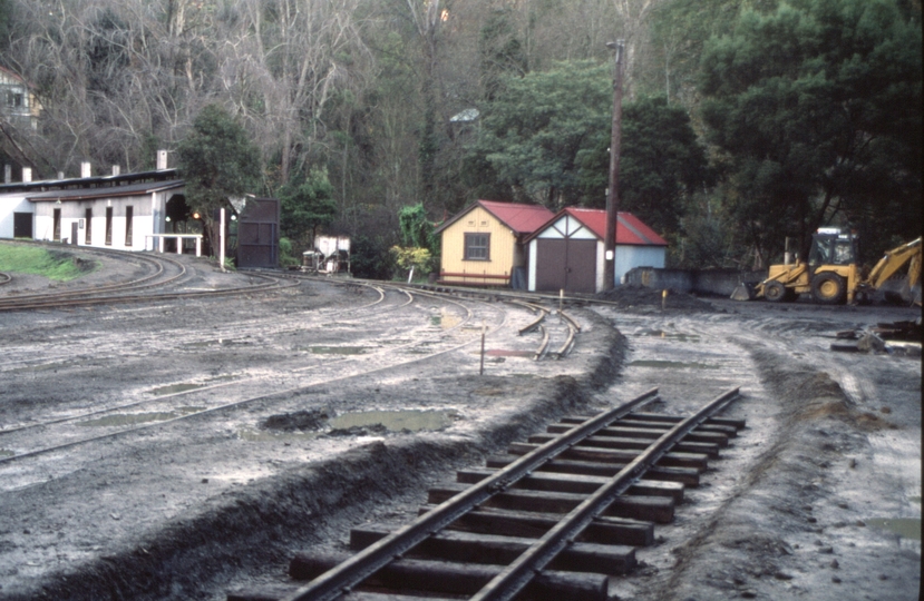 128597: Belgrave Locomotive area tracks during alterations