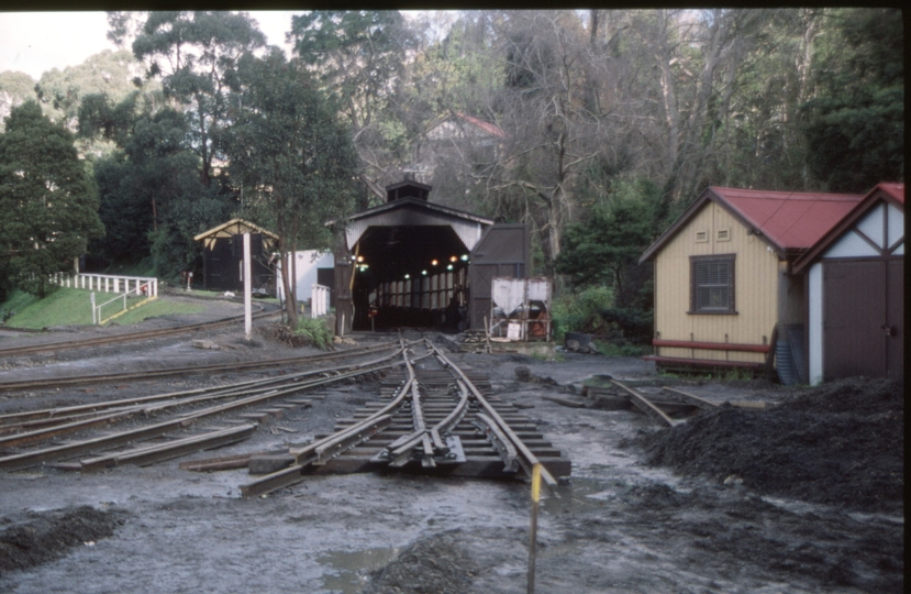 128598: Belgrave Locomotive area tracks during alterations