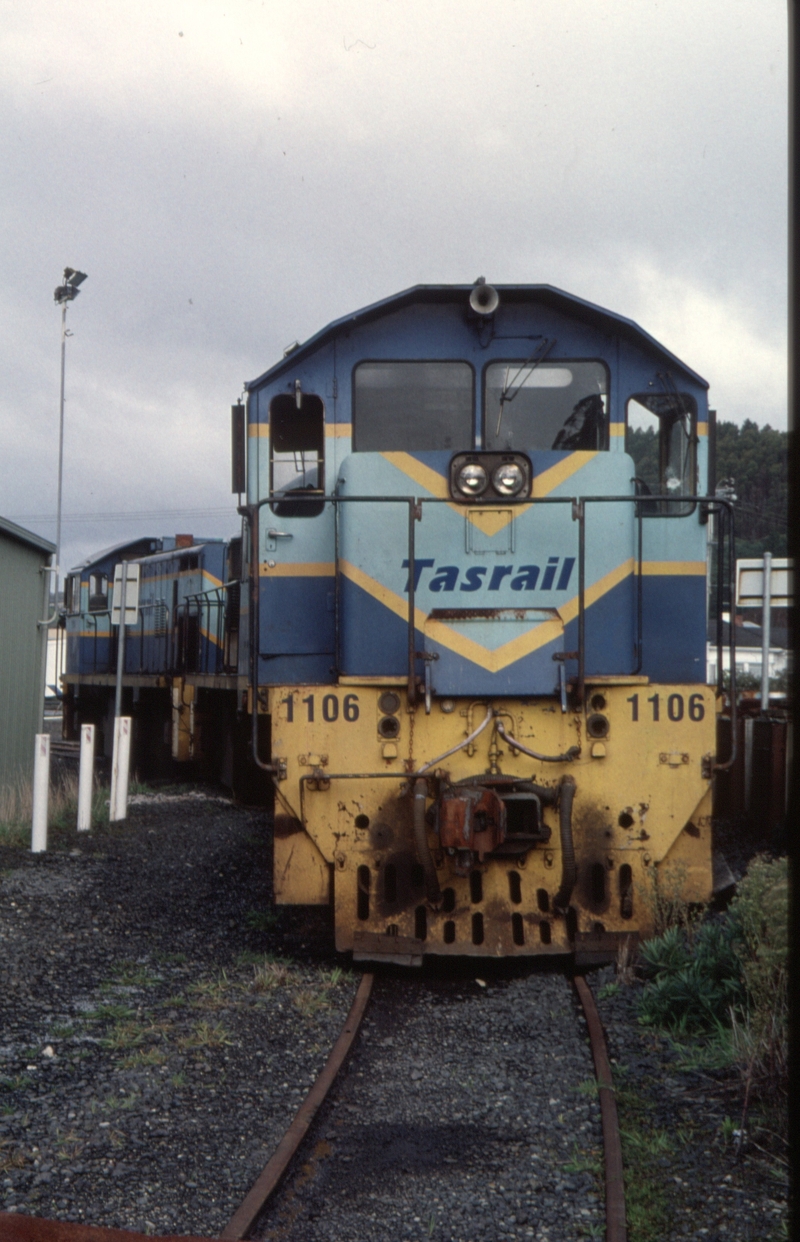 128711: Burnie Locomotive Depot 1106 stored