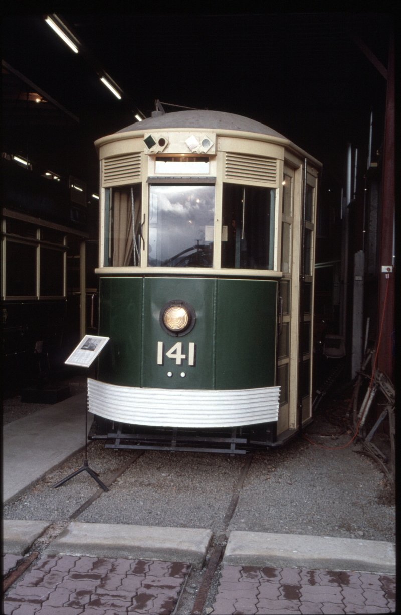 128849: TTMS Glenorchy Hobart Tram No 141