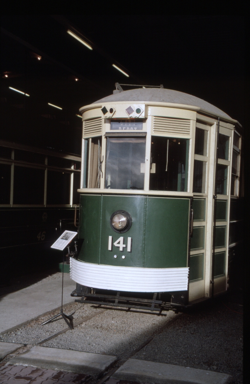 128850: TTMS Glenorchy Hobart Tram No 141