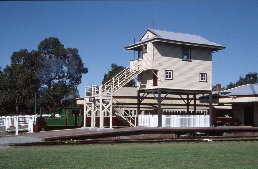 129041: Whiteman Village Junction Elevated Signal Box (relocated from Subiaco),