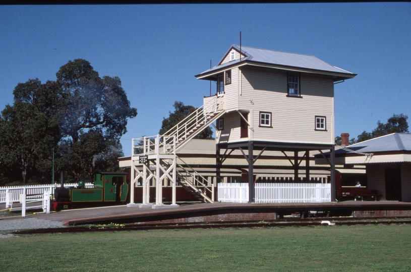 129042: Whiteman Village Junction Elevated Signal Box (relocated from Subiaco),