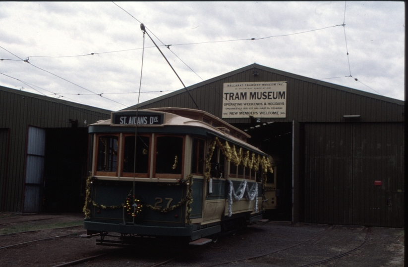 129300: Ballarat Tramway Museum Depot No 27