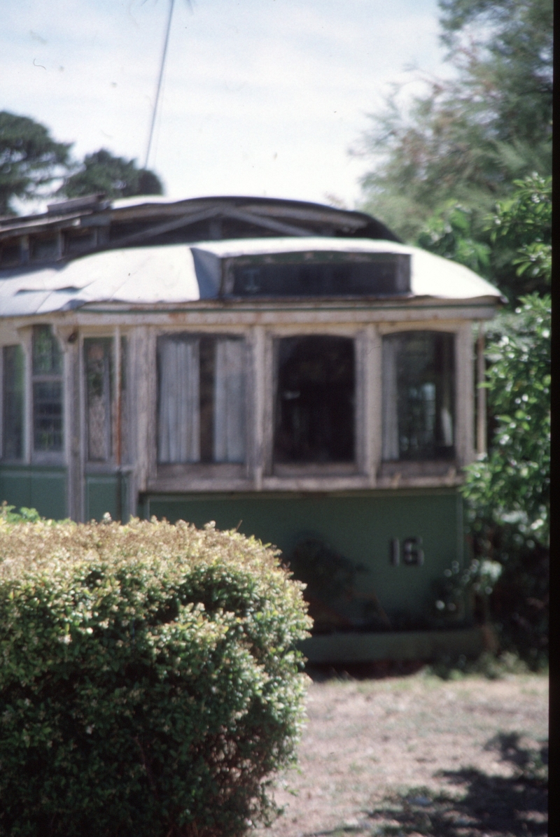 129326: Allendale pre SEC Ballarat Tram No 16