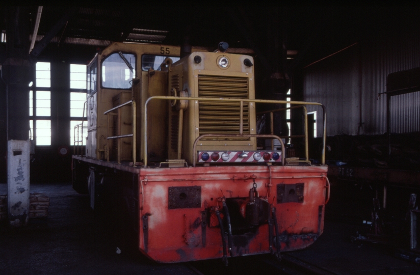 129421: Junee Locomotive Depot ex BHP Newcastle No 55
