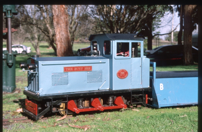 129784: Gippsland Model Engineering Society Traralgon 184 mm gauge 'The Busy Bee'
