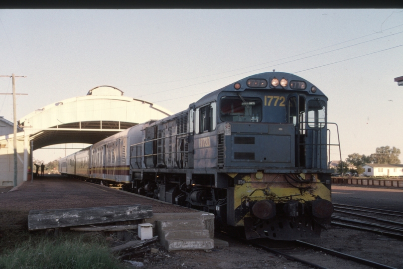 129826: Cunnamulla ARHS Special to Quilpie 1772
