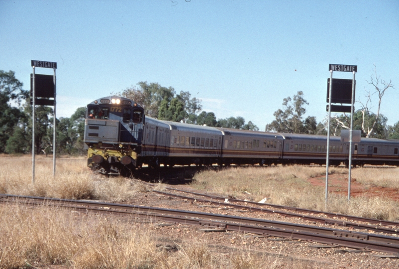 129833: Westgate ARHS Special Cunnamulla to Quilpie 1772