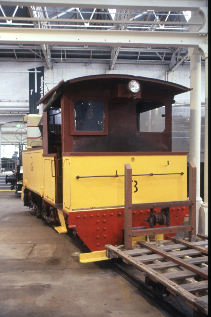 129906: Ipswich Workshops Museum Perry Canefields Locomotive No 3 'Flash'