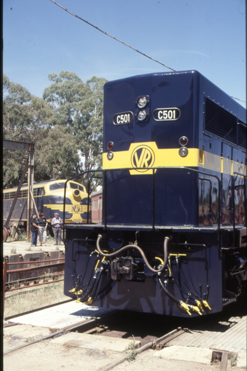 130185: Seymour Locomotive Depot C 501 'George Brown'