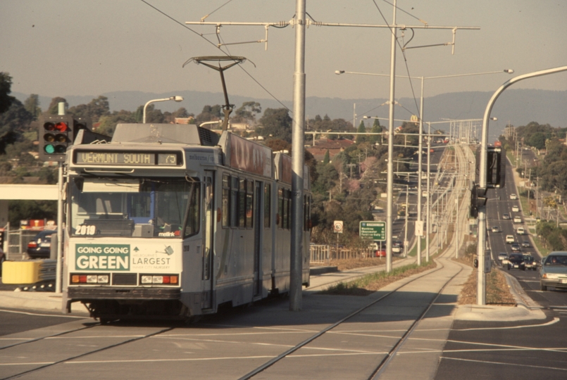 130499: Burwood Highway at Springvale Road to Vermont South B2 2019