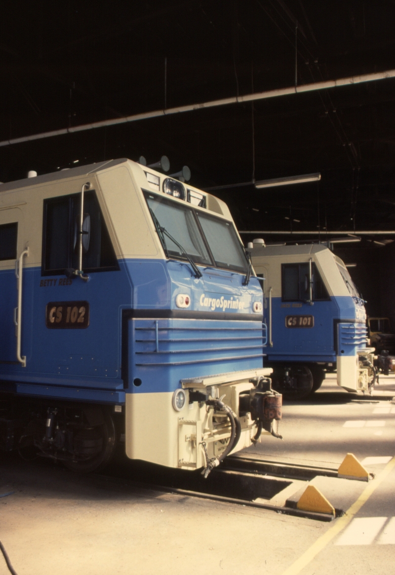130915: Junee Locomotive depot CS 102 CS 101
