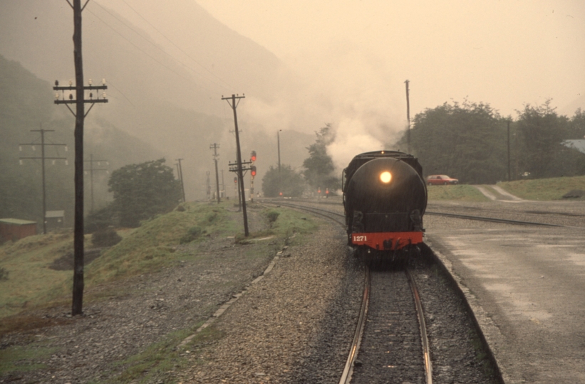 131447: Arthurs Pass Ja 1271 backing down for Steam Incorporated Special to Christchurch