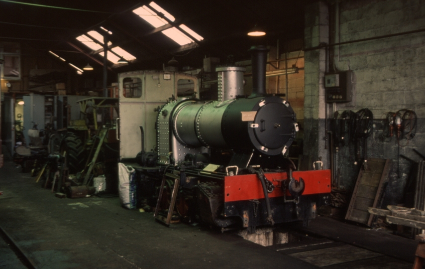 131744: St Kilda Workshop Ocean Beach Railway Kerr Stewart 4185-1929 0-6-0T under restoration
