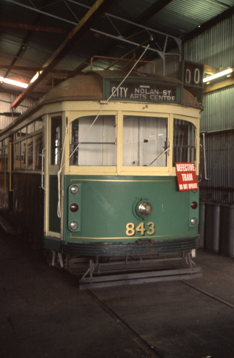 132361: Melbourne Tramcar Preservation Association Haddon SW5 843