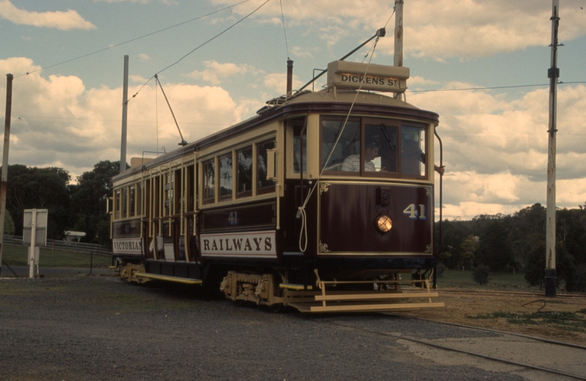 132370: Melbourne Tramcar Preservation Association Victorian Railways No 41