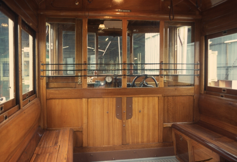 132371: Melbourne Tramcar Preservation Association Interior Victorian Railways No 41