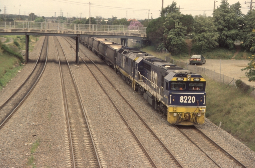132543: Beresfield Empty Coal Train 8220 8145