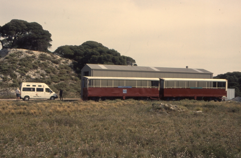 132981: Rottnest Island Railway Carriages from former loco hauled service