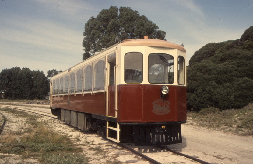 132983: Rottnest Island Railway Depot Railcar