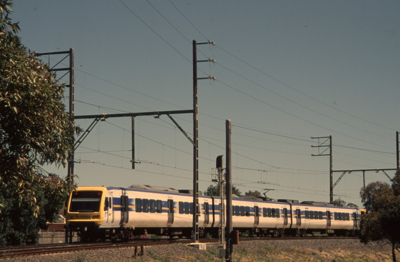 133252: Merri Suburban to Melbourne 6-car X'Trapolis 919 M trailing