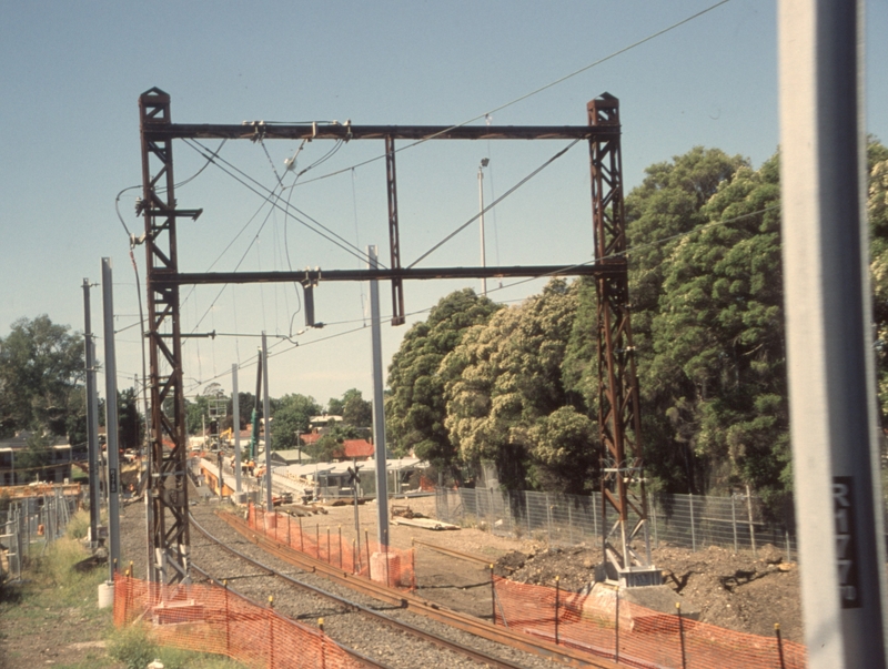 133254: Clifton Hill looking along line to Westgarth