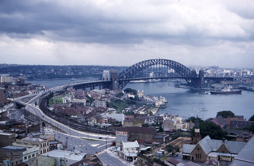 133353: Sydney Harbour Bridge looking towards City