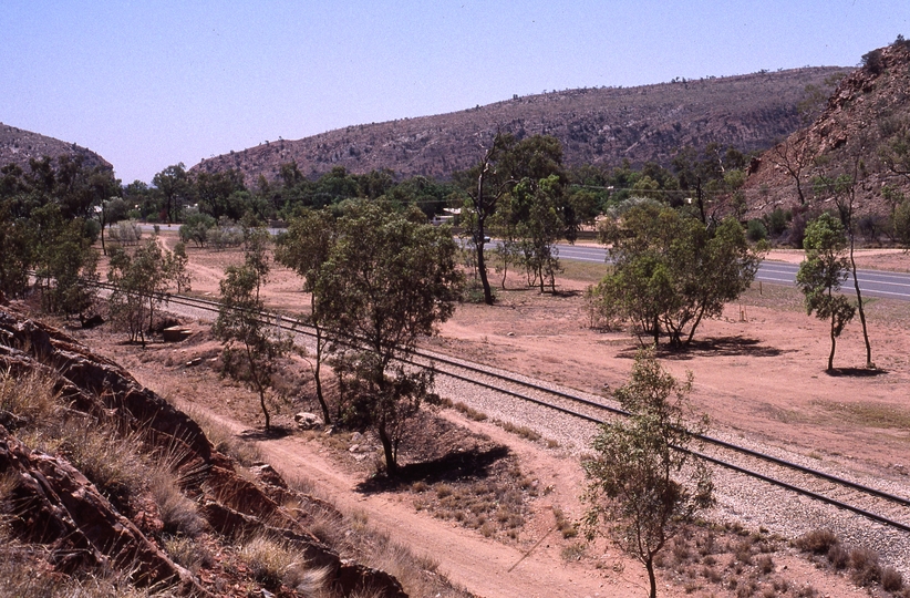 133385: km 1329 Tarcoola Alice Springs Railway NT looking North