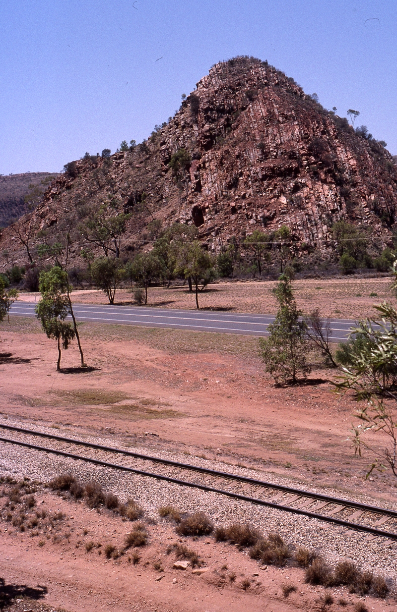133386: km 1329 Tarcoola Alice Springs Railway NT looking North East