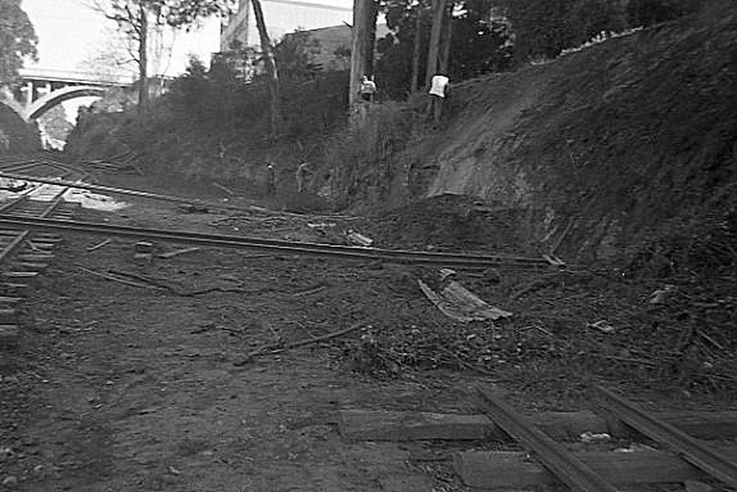 133493: Belgrave Engine Shed site looking towards Upper Ferntree Gully