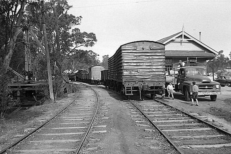133527: Koondrook Goods sidings and shed
