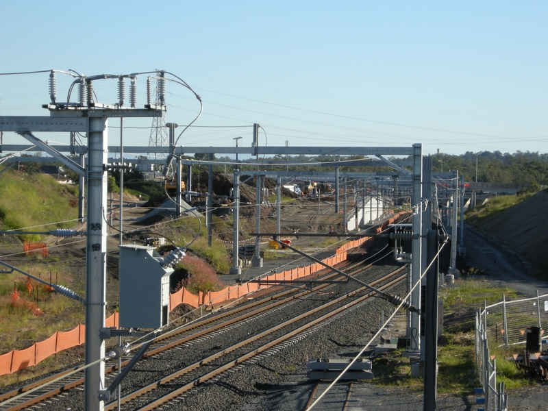 135084: Darra Looking West to future junction of line to Springfield