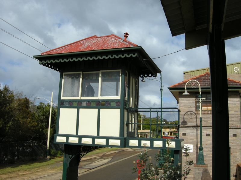 135335: Sydney Tram Museum Loftus Liverpool Street Signal Box