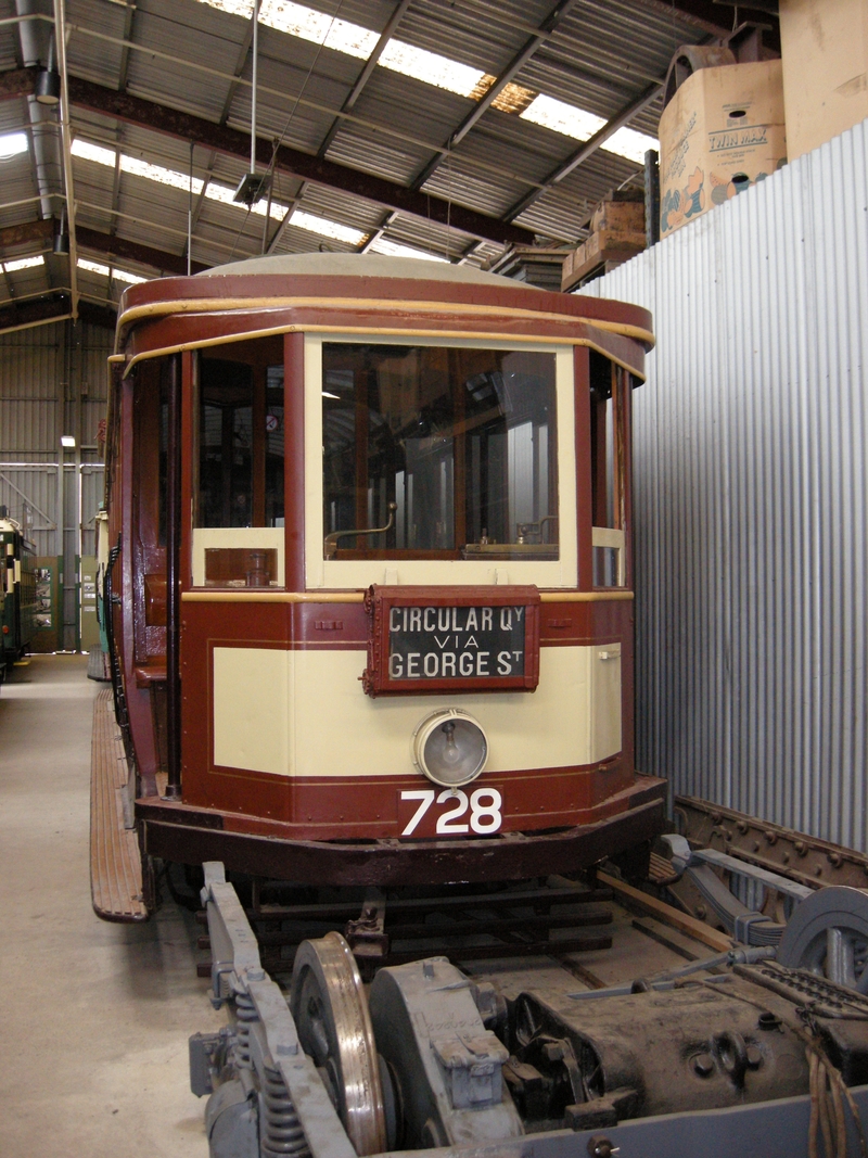 135341: Sydney Tram Museum Loftus N 728